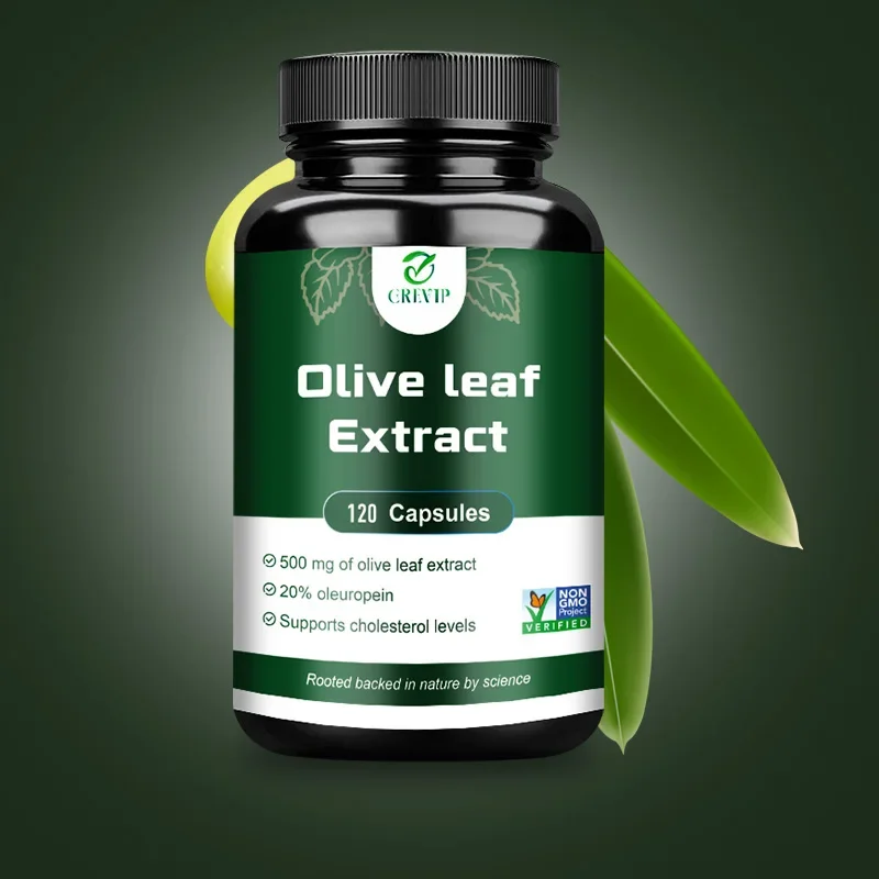 Olive Leaf Extract - 20% Oleuropein Antioxidant Heart Health Blood Pressure Support