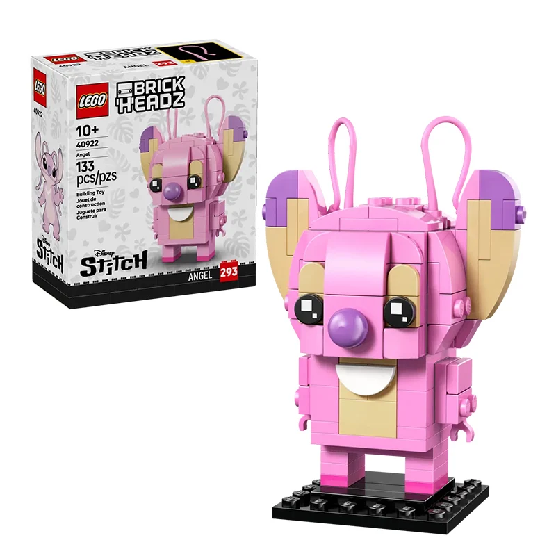 

LEGO Block Square Head Series LG-40922 Stitch Angel Doll Children's Puzzle Toy Birthday Gift Desktop Decoration