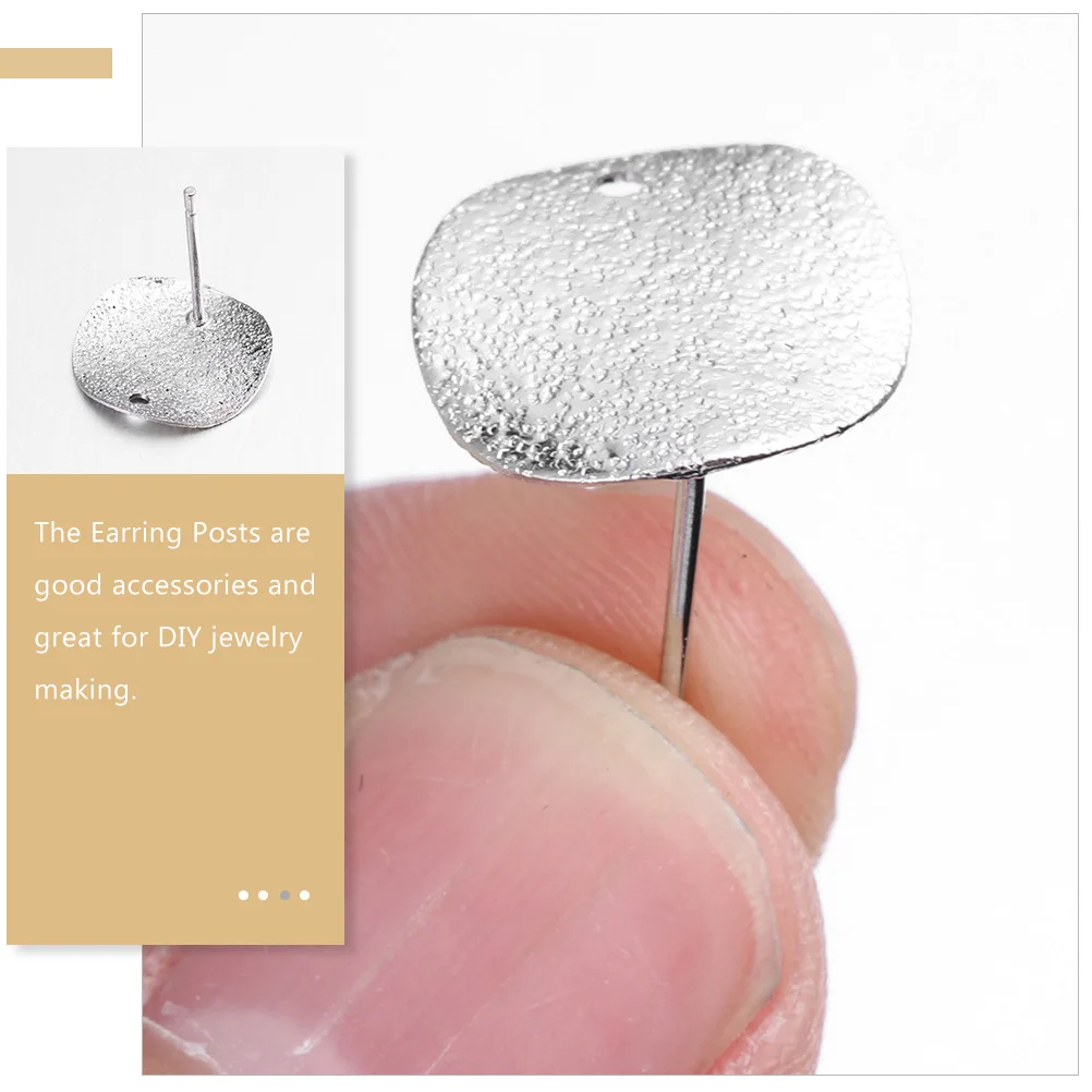 

30 шт., круглые серьги-гвоздики, основа из сплава, набор для изготовления сережек «сделай сам», аксессуары для ювелирных изделий, пустые настройки для ушей, принадлежности для рукоделия