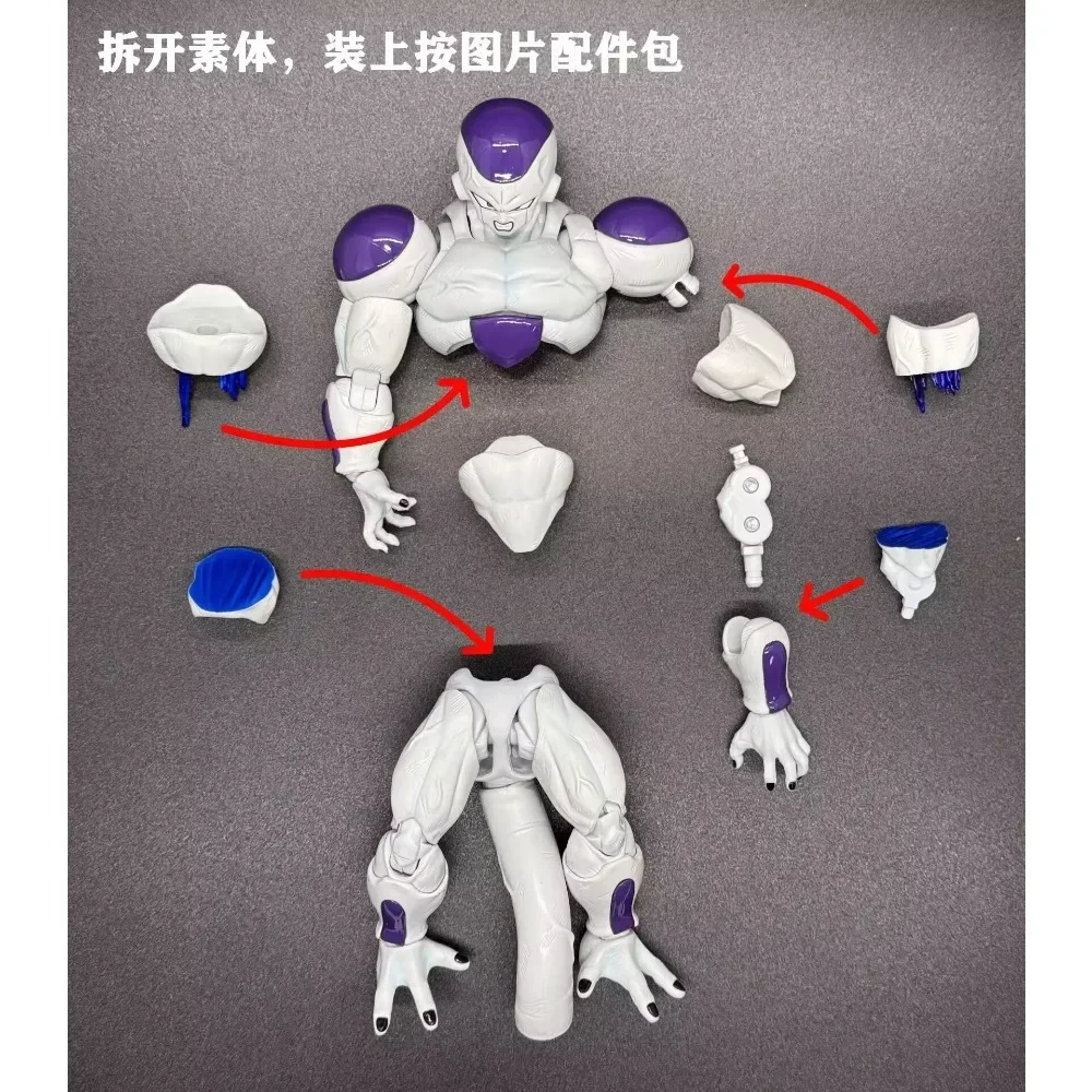 [متوفر] جديد JM&HM Studio Dragon Ball S.H.Figuarts Frieza مجموعة مخصصة شخصيات الحركة نموذج الملحقات نموذج اللعب