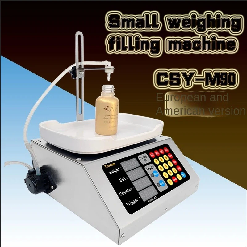 CSY-M90 Mikrofüllmaschine, automatische quantitative Dosierung mit Peristaltikpumpe für Flüssigkeiten mit hoher Präzision