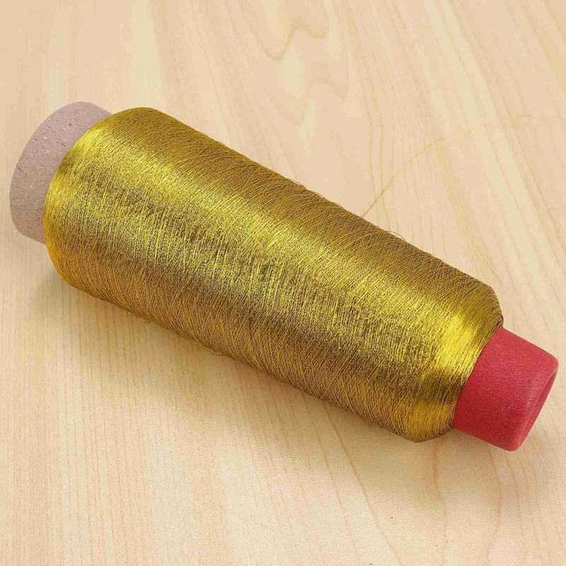 AAAC-Gold/Silver Computer Cross-Stitch Embroidery Threads 3000M Sewing Thread Line Textile Metallic Yarn Woven Embroidery Line