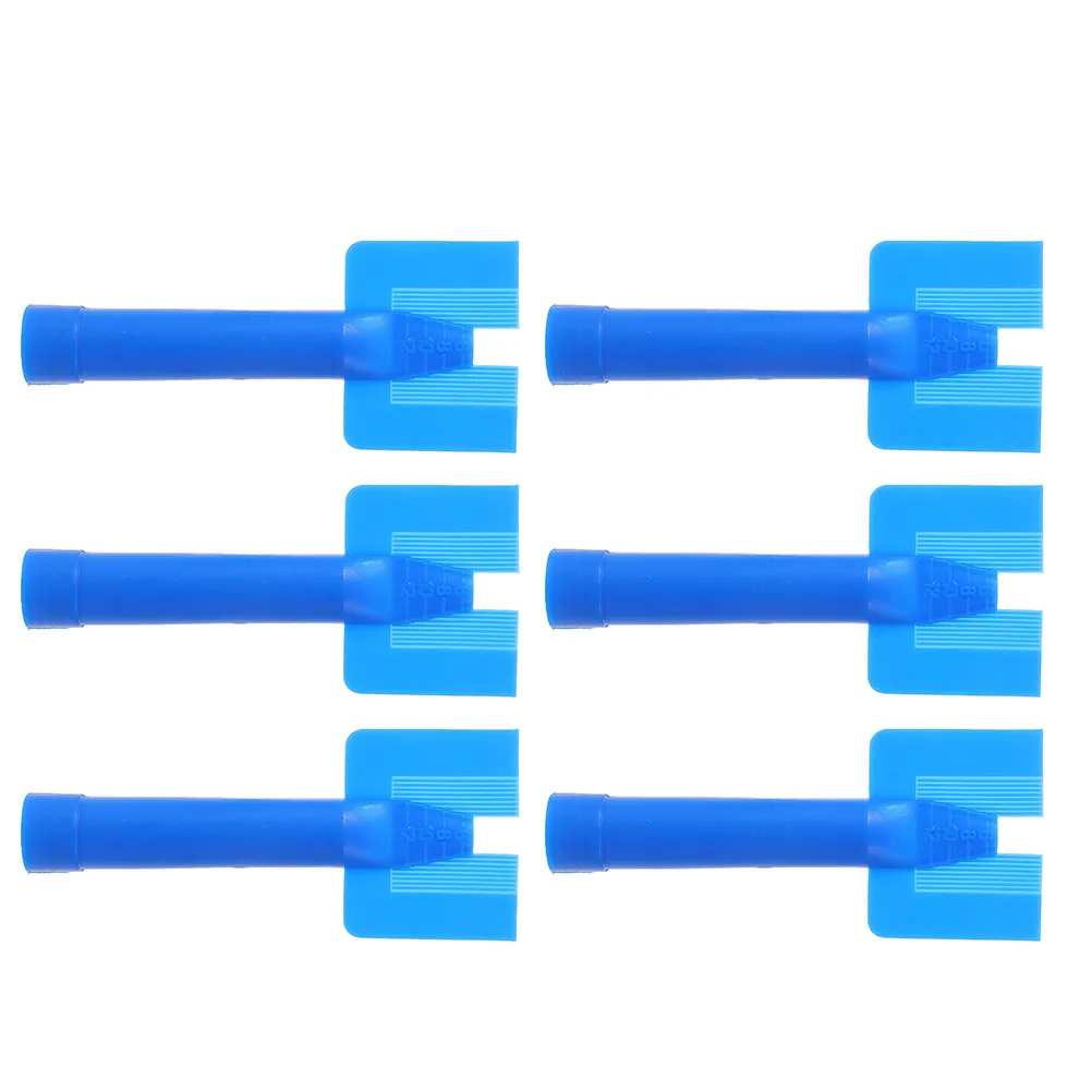 

Набор из 6 насадок для клеевого пистолета, пластиковые насадки для герметика, универсальные для авторемонта и герметизации, многоразовые