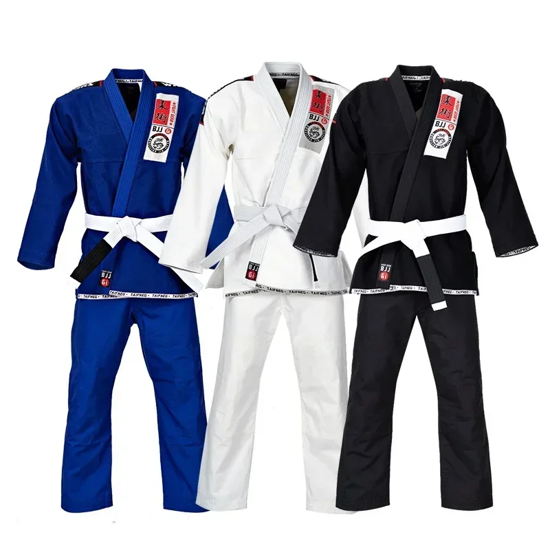 Brazylijskie Jiu Jitsu dla mężczyzn Kobiety Prehrunk Grappling Uniform Ultralekkie kimona Bezpłatny pas BJJ