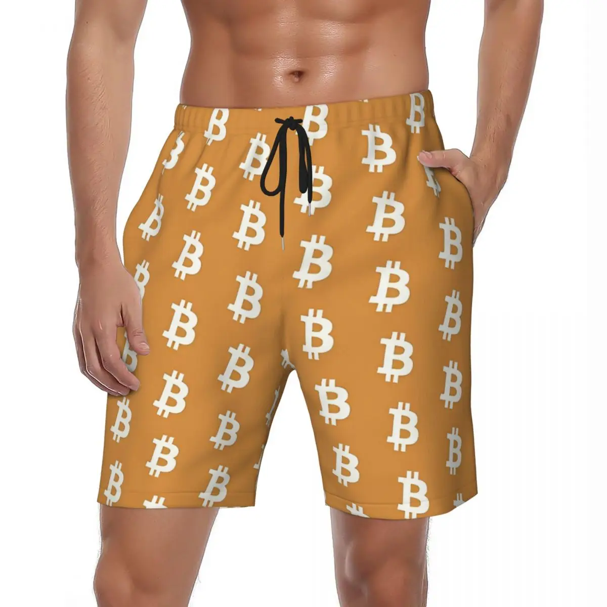 

Биткойн шорты для криптовалюты летние биткойн BTC Y2K забавные пляжные шорты мужские спортивные быстросохнущие плавки для фитнеса