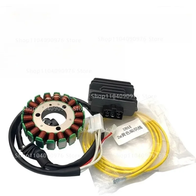 Modified for XMAX300 high power generation coil 330W high power charging rectifier