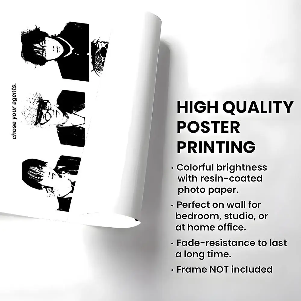 Boy Group 82MAJOR Poster 	 Poster Wall Sticker Waterproof Self Adhesive HD Art Bedroom Bar Decor