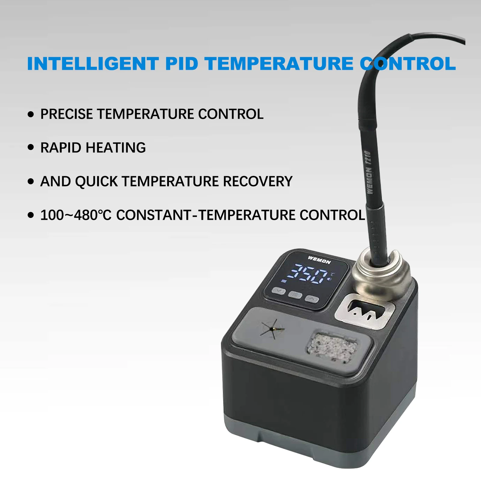 WEMON K21A T210 Soldering Station Smart Temperatuire Control Precision Electronic BGA Rework Station 2 Second Fast Heating Up
