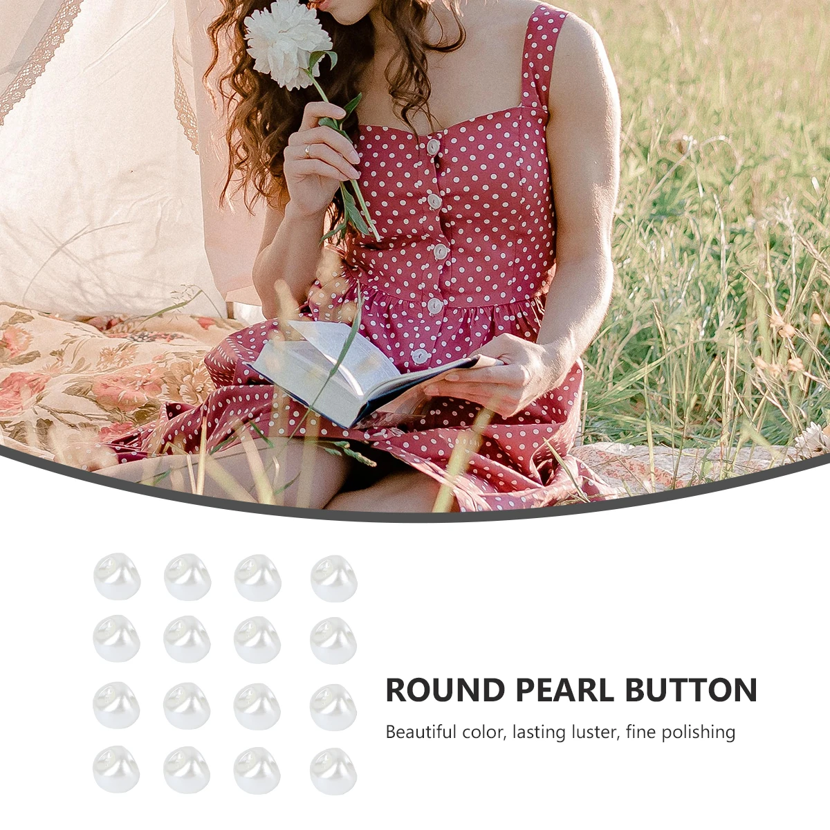 

50pcs Colorful Pearl Buttons Round Smooth Buckles For Diy Clothing Decor Sweater Coat Sewing Fasteners Knitwear Accessories