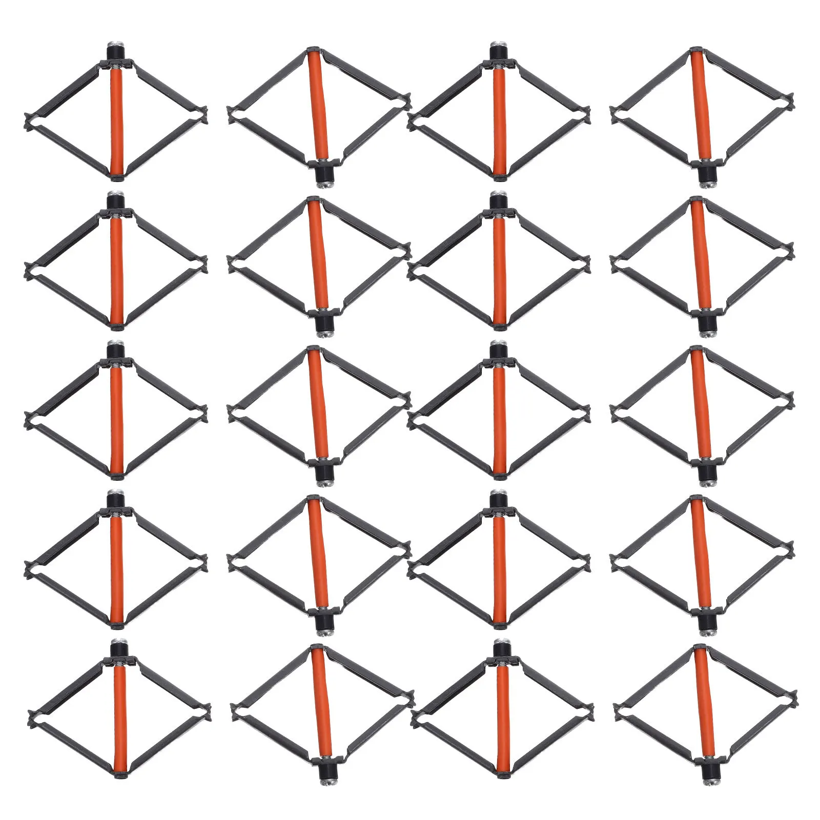 

30pcs Electrical Tools Line Fixer Clips For Drywall Switch Socket Cassette Support Rod Wall Junction Box Restoration Kit