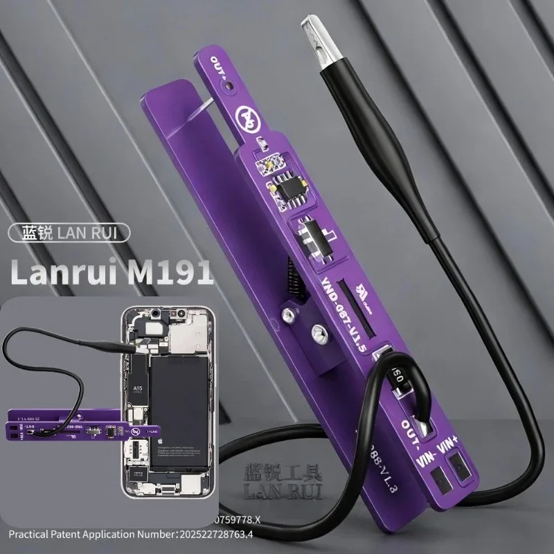 Lanrui M191 Universal Switch Clip Power On Tool Dual Mode Detection Current Tester For iPhone Android Tablet iPad Repair Tool
