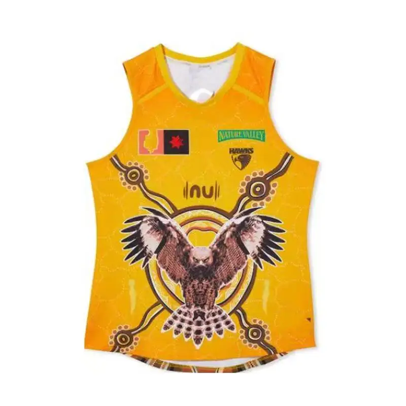 LangMao Boys Tees Hawthorn Authentic WIL S9 Indigenous Mens Guernsey Customize -------- Mens T-shirts