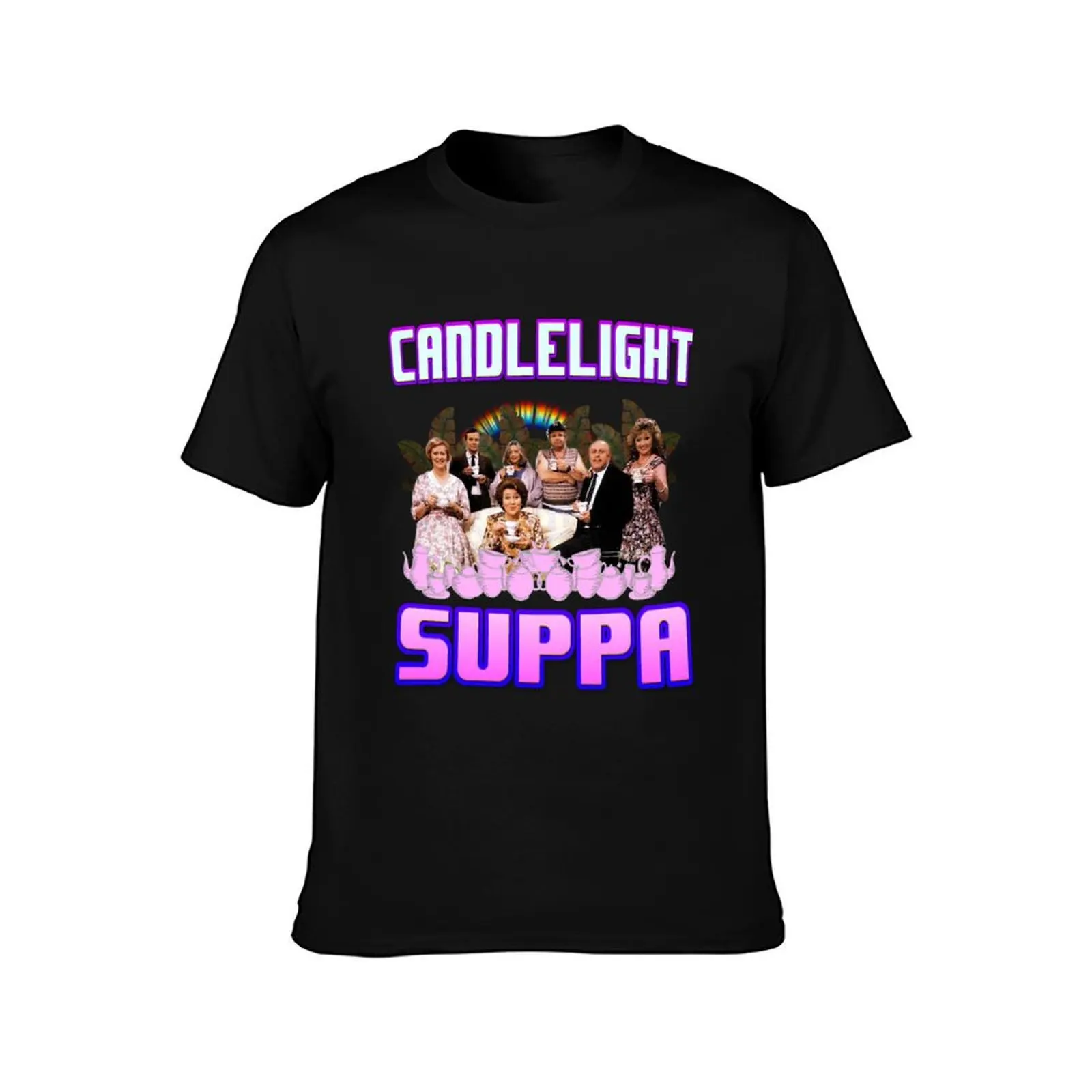 KEEPING UP APPEARANCES CANDLELIGHT SUPPER T-Shirt Lightweight Running T-Shirt