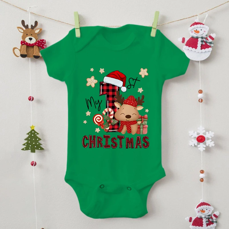 Short Sleeve Infant Romper Newborn Jumpsuits \