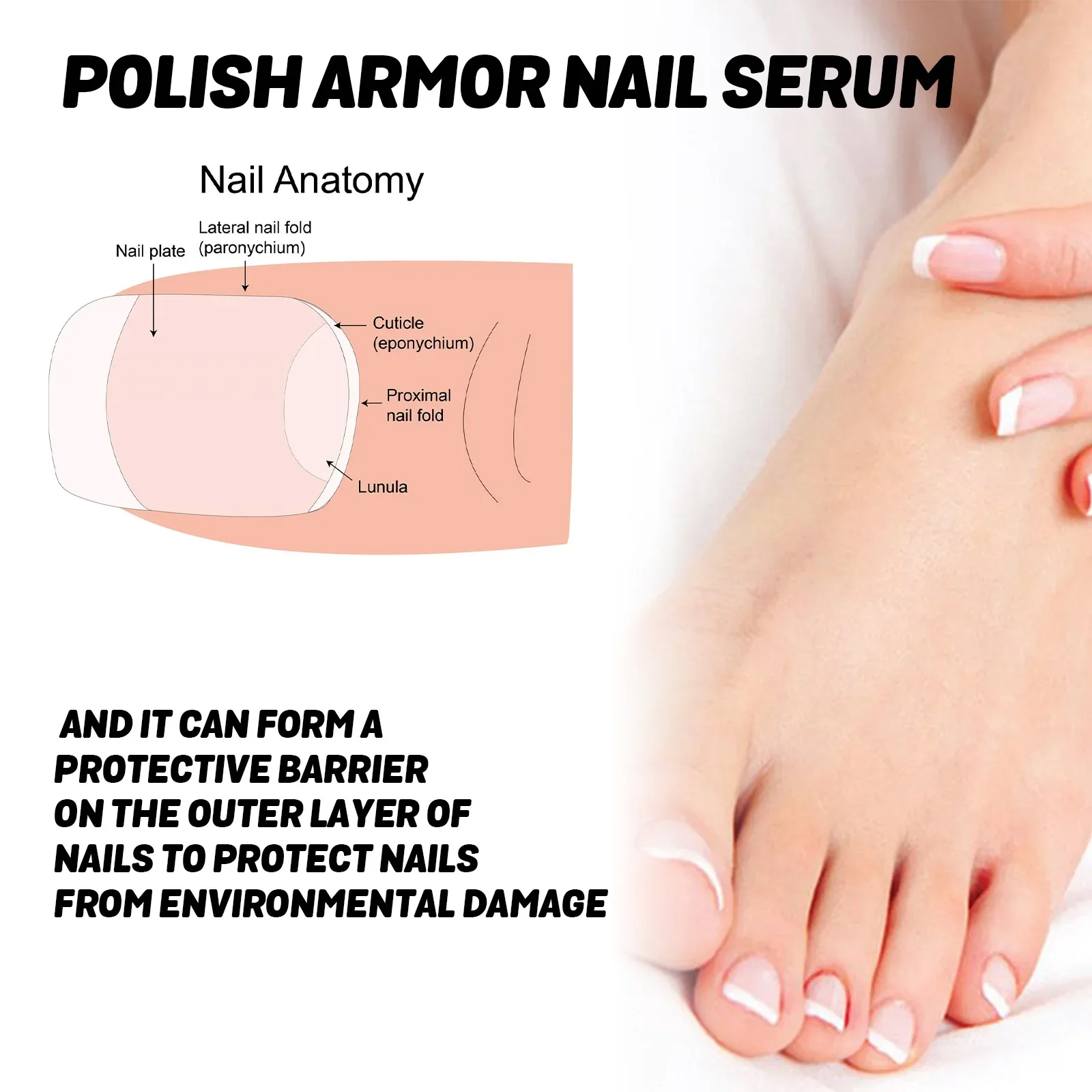 для ногтей Nail Treatments Epairing Hand and Foot Nails Decay, Soft Nail Care, Bright Nails Care, Nourishing Nail Fluid