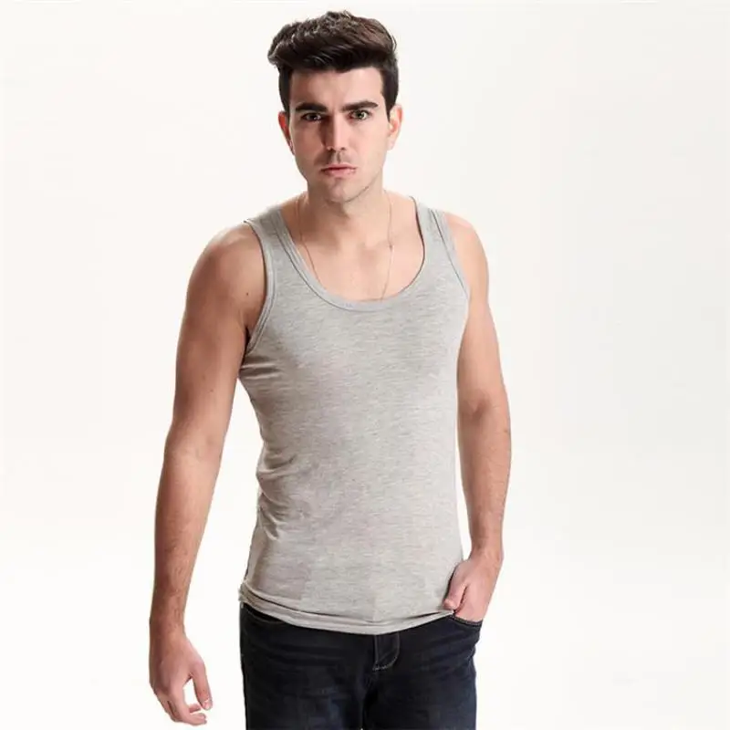 L-6XL Plus Size Mens Body Shaper Compression Tank Top Slimming Shapewear Sleeveless Undershirt Plain Color Vest for Male XXXXXXL