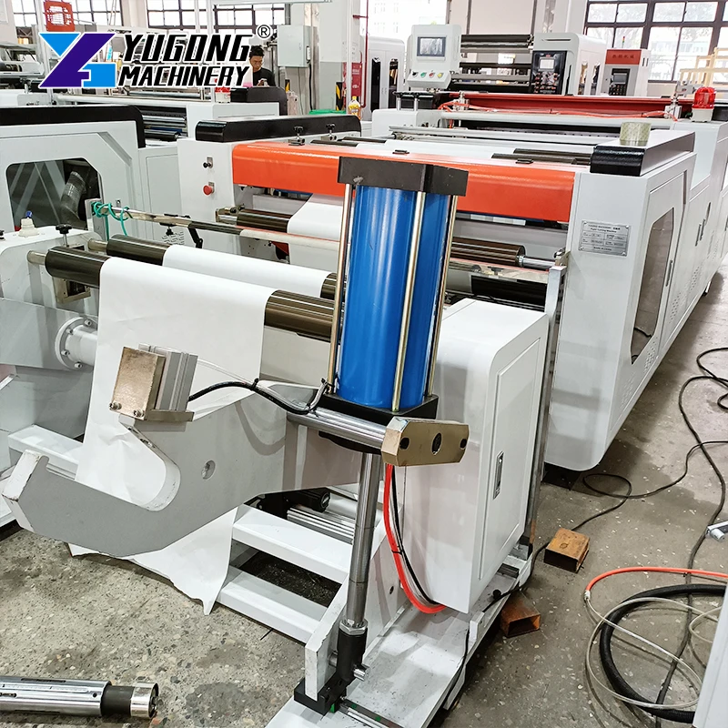 Slitting and Rewinding Machine Paper Slitter Rewinder Machine High Efficiency Kraft Paper Roll Slitting Machine for Paper Mill