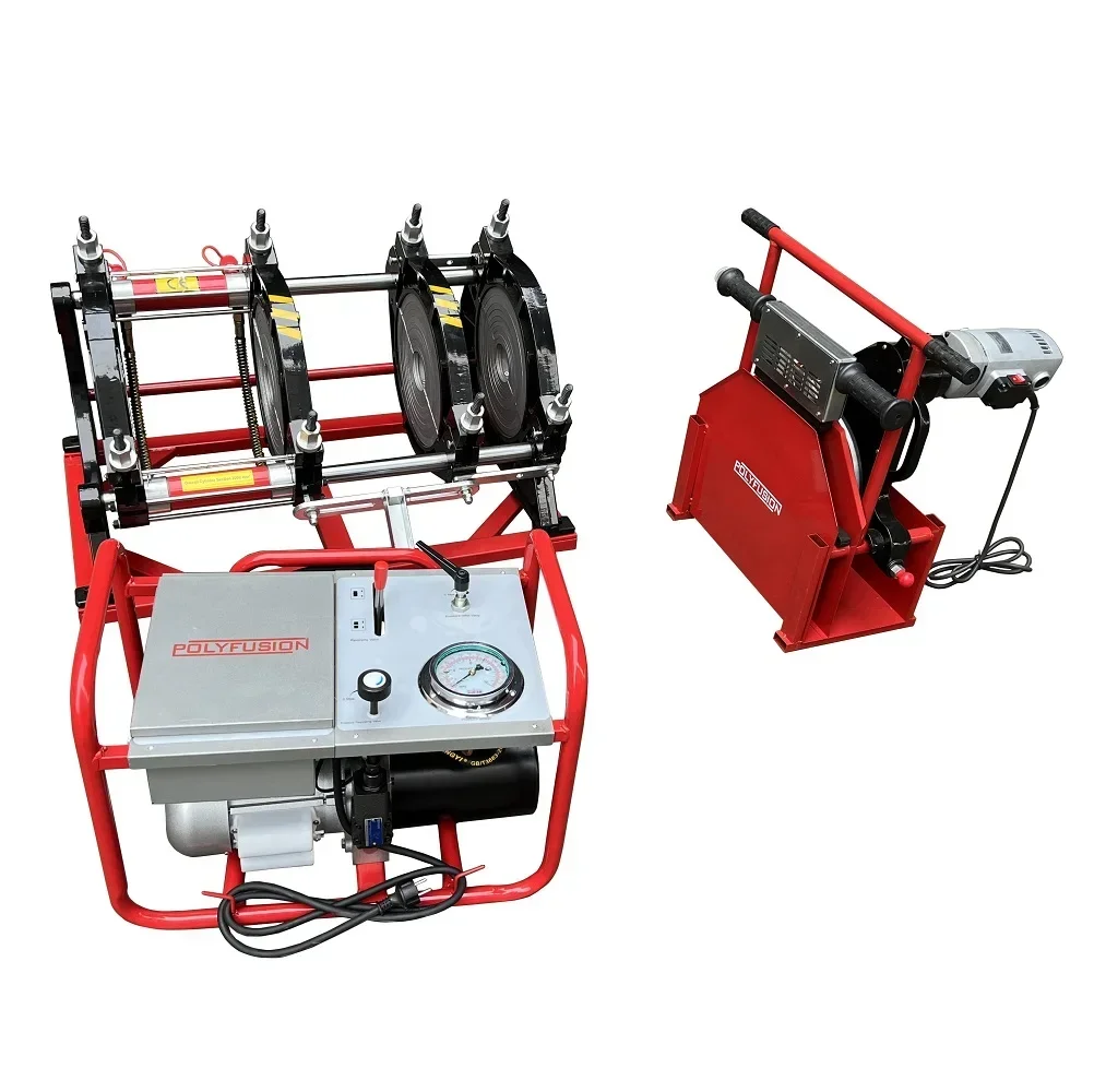 90 315mm semi automatic welding machine Butt Fusion Welding Machine Hdpe welding equipment