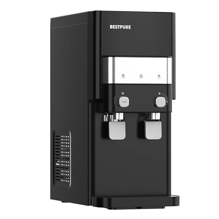 

4 Stage Water Filtration Household Desktop Hot and Cold Reverse Osmosis Water Dispenser with RO System