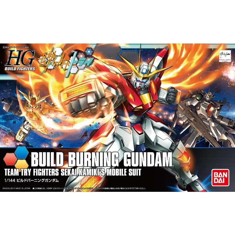 

В наличии Bandai Genuine HG Create a flame Gundam Gundam аниме фигурка в сборе модель игрушки подарки