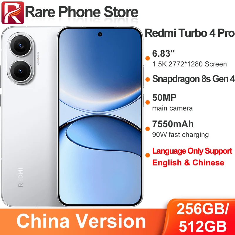 China Version Redmi Turbo 4 Pro 256GB/512GB 6.83
