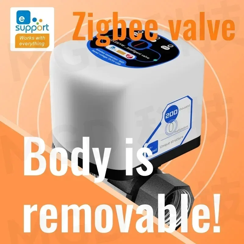 صمام Zigbee3.0 الذكي DN15/DN20/DN25 Smat Home App التحكم عن بعد يعمل مع eWelink تحية أليكس أليس مساعد جوجل #6