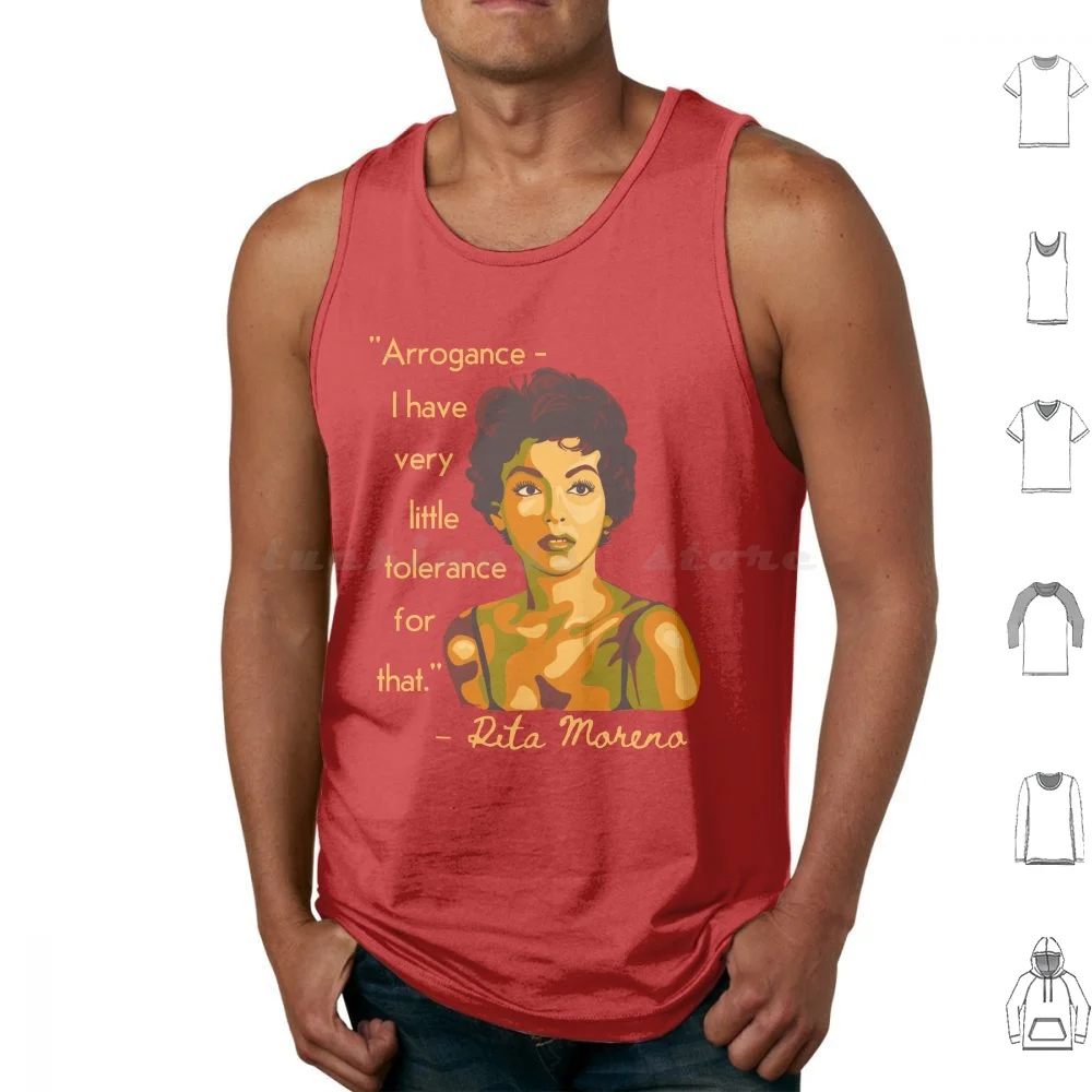 Rita Moreno Portrait Tank Tops Vest Sleeveless Rita Moreno One Day At A Time Netflix Isabella Gomez Elena Alvarez West