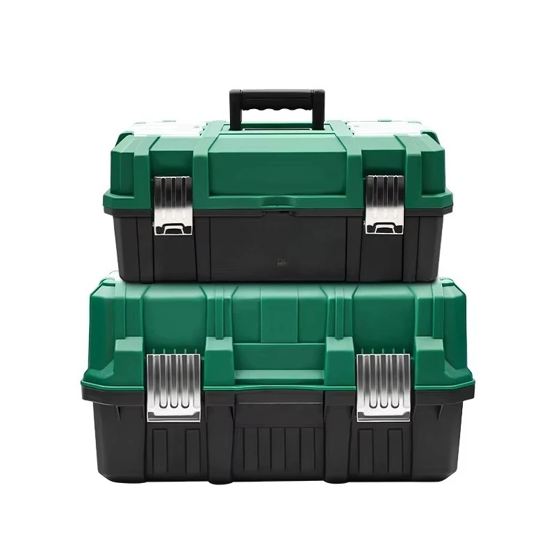 

Size Three-layer folding PP toolbox is convenient for storage electricians Household vehicle maintenance Multifunctional