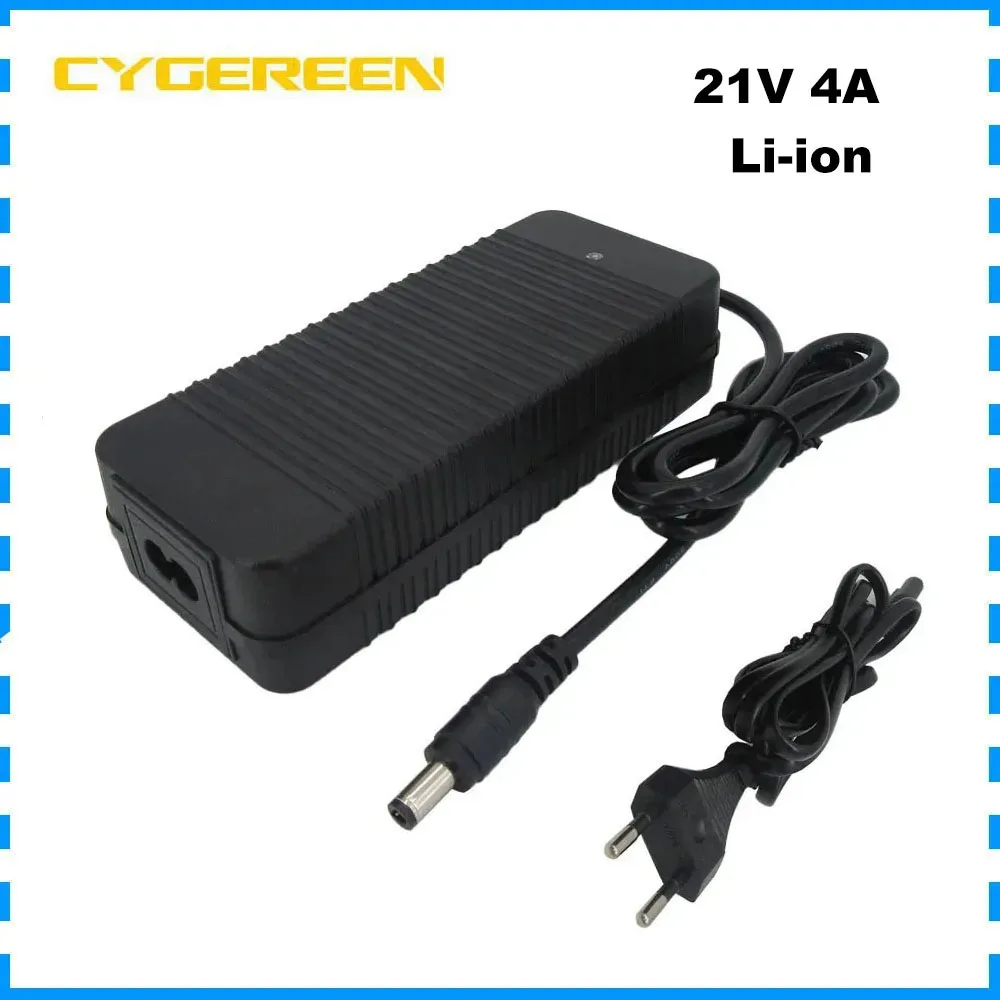 

21V 4A Lithium Battery Fast Charger 18V 18.5V 5A DC Connector For 5S 18 Volt Li ion Solar System Charger