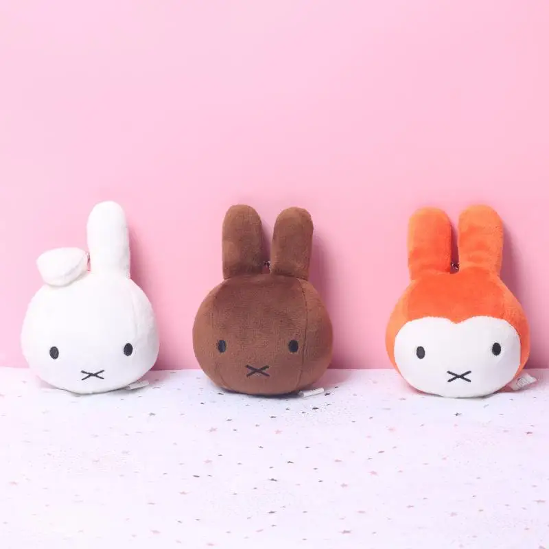 Miffy Rabbit 2025 New Earphone Bag Kawaii Cartoon Rabbit Zipper Earphone Bag Portable Hanging Wallet for Going Out