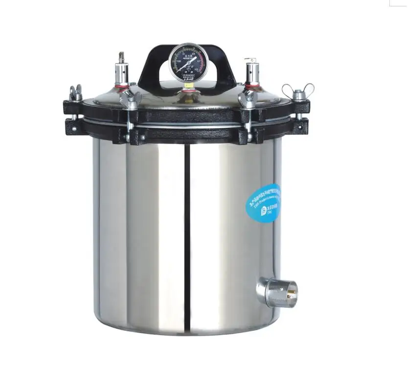 Small Portable Autoclaves Sterilizers Pressure Steam Sterilizer 18L 24L