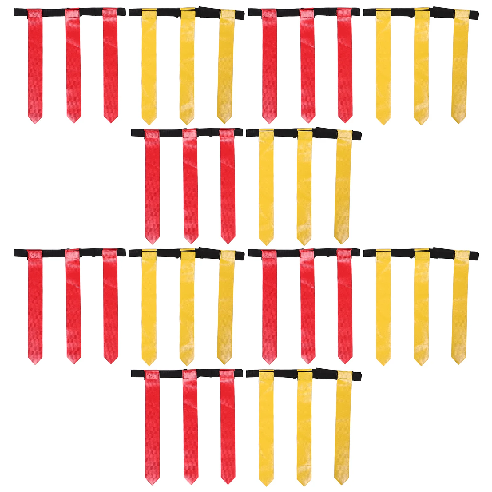 

14pcs Waist Flag Football Belts Lightweight Adjustable For Youth Adults Quick Release High Visibility Outdoor Competition