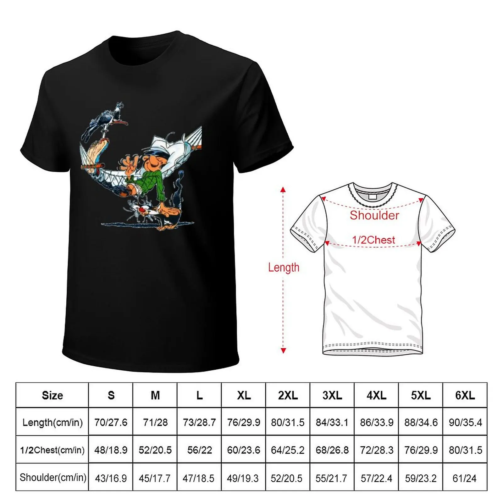 Gaston lagaffe T-Shirt funny t shirts man T-Shirt