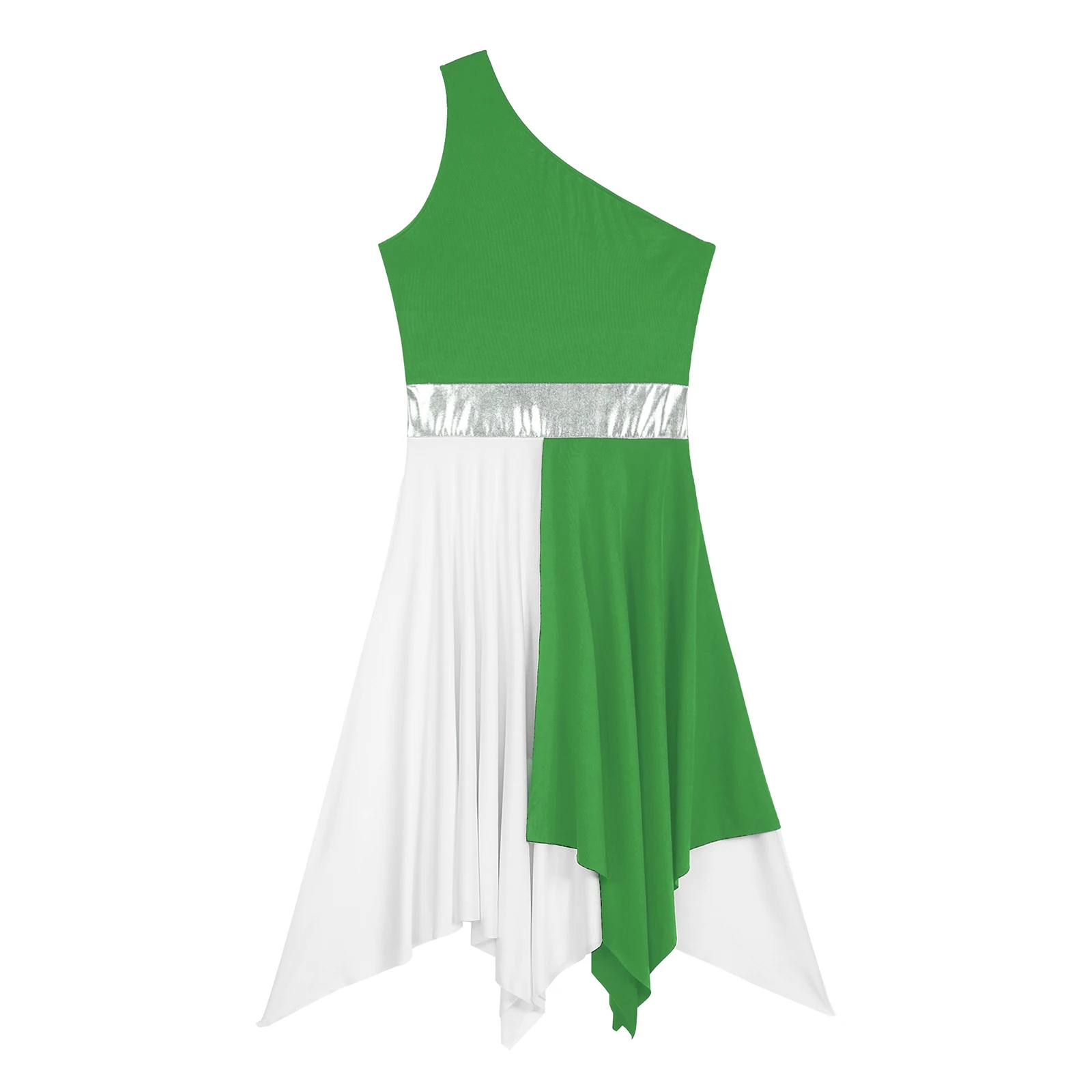 Robe de danse contemporaine pour femmes, tenue de salle de bal moderne lyrique, bloc de couleurs, robe de danse, patinage artistique, Costume de