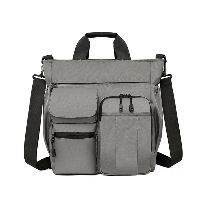 

Мужская сумка через плечо для отдыха, бизнеса, поездок на работу, путешествий, тренажерного зала, сумки на плечо, многослойные сумки для документов, сумки на ремне, рюкзак