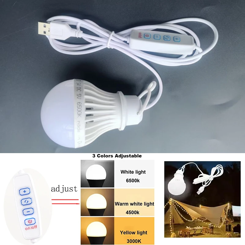 1.5M/59 Inch 5V Led…