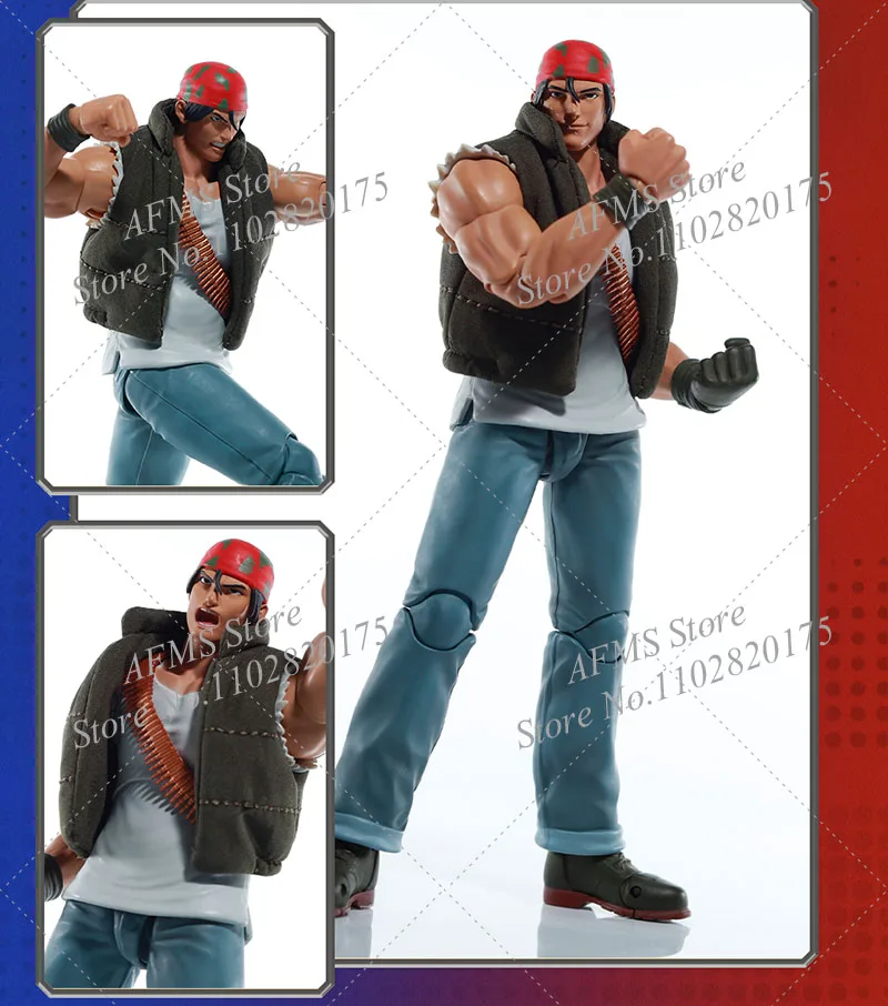 Storm Toy 1/12 Scale Collectible Figure Fighting Game Dolls Ralf Vest Tactical Sleeveless Jacket Fit 6Inch Action Figure Body