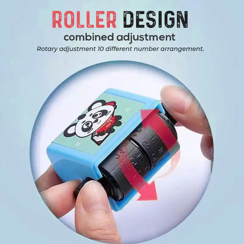 Roller Style Seal Addition And Subtraction Seal Arithmetic Artifact Digital Teaching Practice Question Seal Math Wheel Stamp