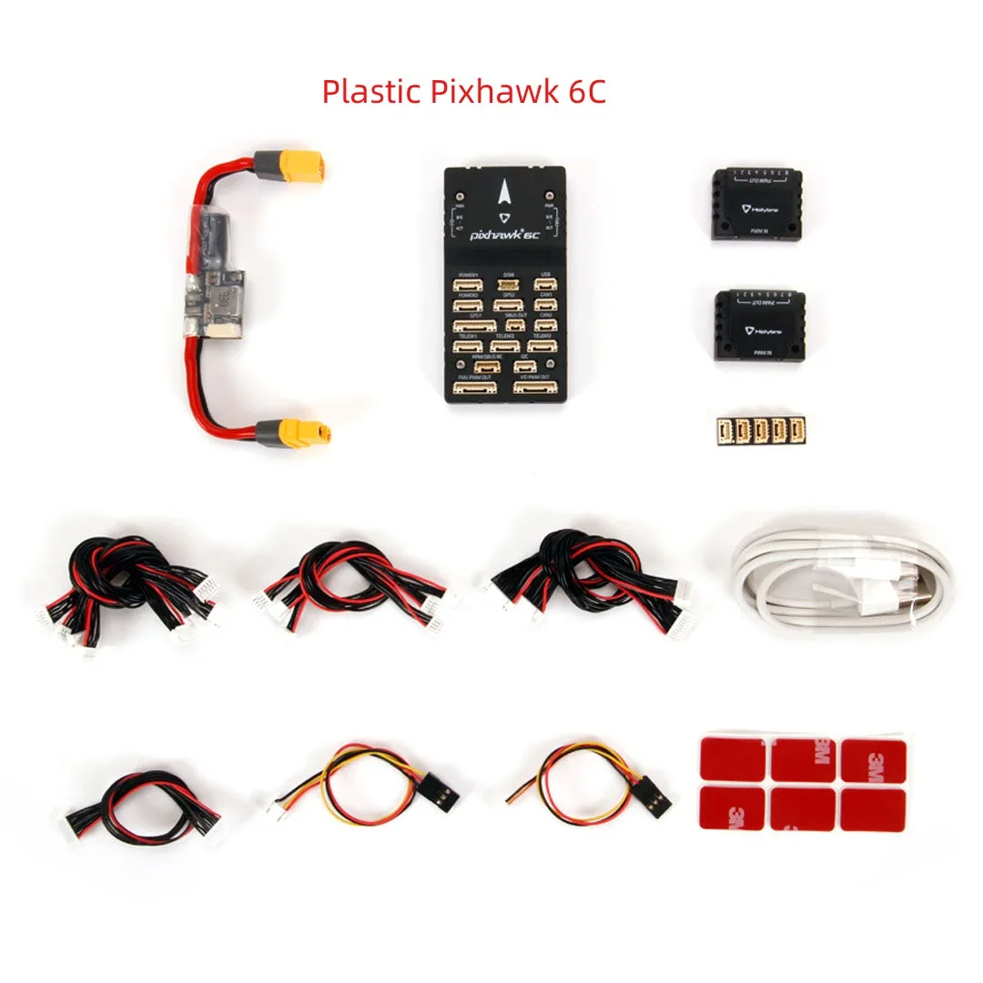 

Holybro Pixhawk 6C Autopilot Flight Controller Plastic Case PM02 / PM07 Power Module M8N for RC FPV Multirotor Airplane