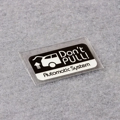 2x Sistem Otomatis Peringatan Pita Vinil Hiasan Mobil Evro Tarik Stiker Pintu Kend Gracias Otomatis 4CM