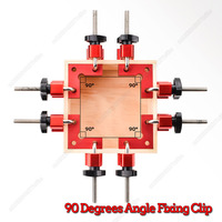 Right Angle Positioning Squares Aluminium Alloy L-Shaped Auxiliary Fixture Woodworking Corner Clamp Carpenter Clamping Tool