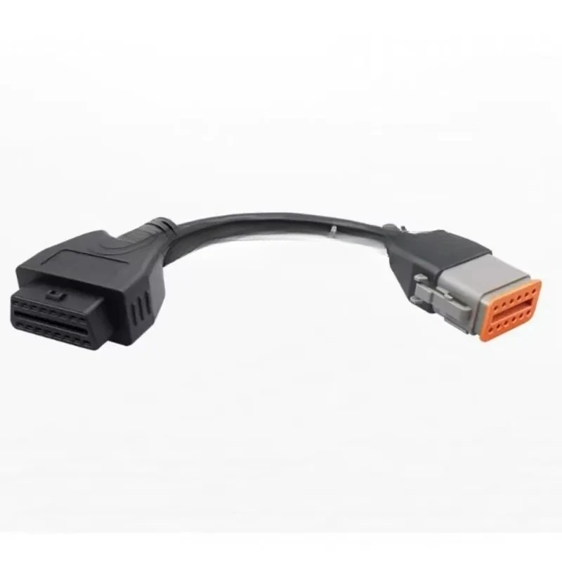 

For Komatsu Diagnostic Line Inline6 12 Turn OBD 16 Pin Dedicated Excavator Parts