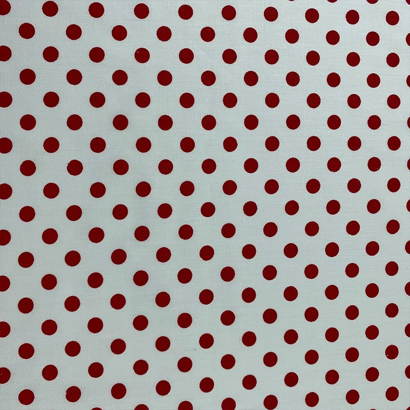 1M/2M/5M 100% Cotton Poplin Fabric Polka dot print DIY handmade clothing dress shirt children\'s clothing fabric Summer attire