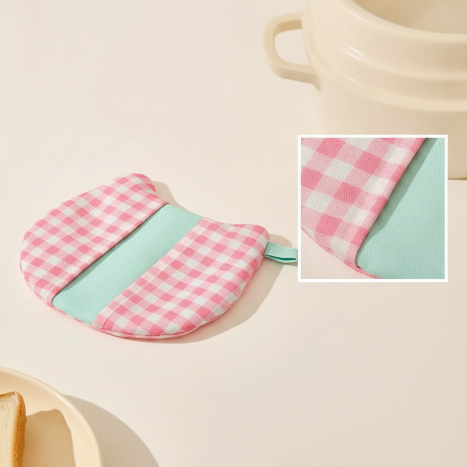Porta ollas de lona con asa pa - Kitchen Oven Baking Pans reseña y precio