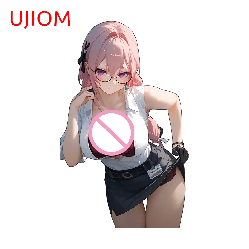 UJIOM Sexy Tsukishiro Yanagi Zenless Zone Zero Wall Sticker Delicate Sunscreen Adhesive Decal Creative Personality Wallpapers