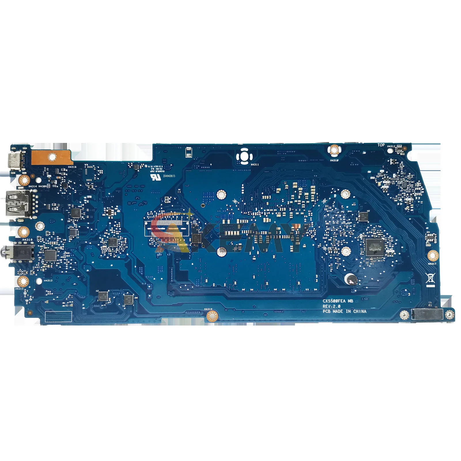 CX5500F CX5500FEA Laptop Motherboard For ASUS Chromebook Flip CX5 CX5500FEA Mainboard With 11th Gen I3 I5 I7 100% Tests OK