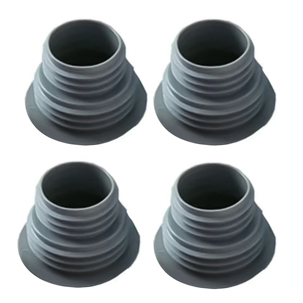Practical Brand New Drain Pipe Hose Sewer Seal Ring 4PCS Drain Seal Sewer Pipe Accessories For Washing Machine