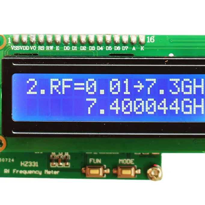 1Hz-2.7GHz RF Frequency Meter | HF Frequency Counter for Low & High Frequency Signal Measurement