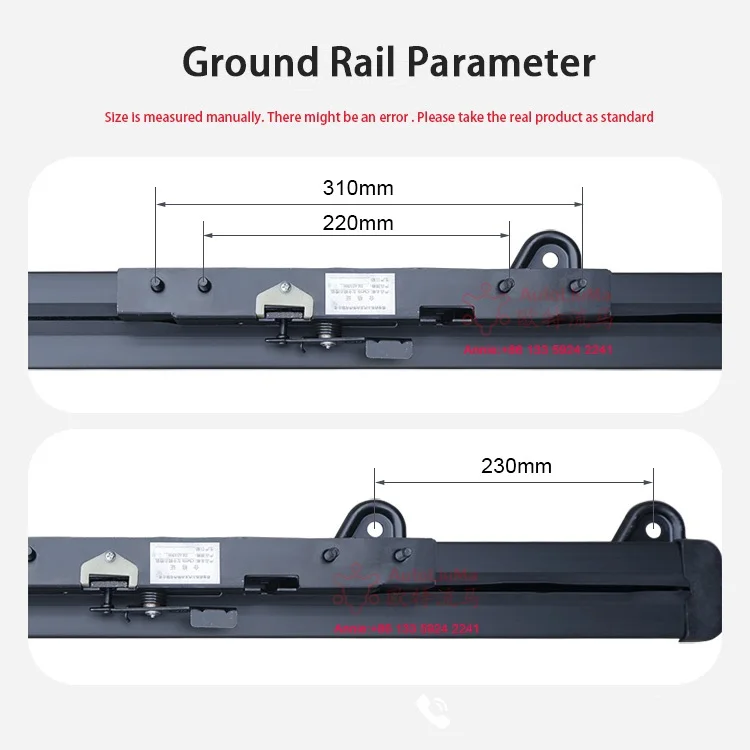 

Adjuster Ground Rails Universal Adjustable Car Seat Slider Long Sliding Rails for Rv Camper Suv Mpv Van Co