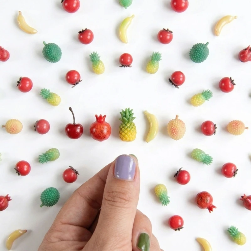367C Lovely Fruit Themed Silicone Mould For Candy And Dessert Making